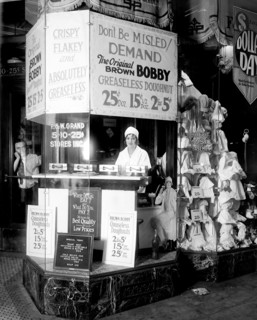 Worker at F.W. Grand Store