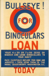 Zeiss or Bausch & Lomb binoculars to your Navy