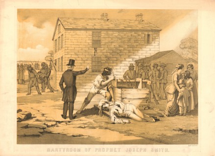 1844 Martyrdom of Prophet Joseph Smith ca. 1891