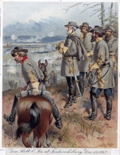 General Robert E. Lee at Fredericksburg, Dec. 13, 1862 ca. 1900