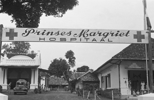1947 - Princess Margriet Hospital in Batavia, Indonesia, Jakarta, Dutch East Indies