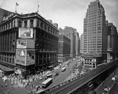 Herald Square, 34th and Broadway, Manhattan ca. 1936