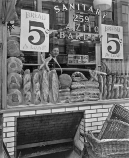 Bread Store, 259 Bleecker Street, Manhattan ca. 1937