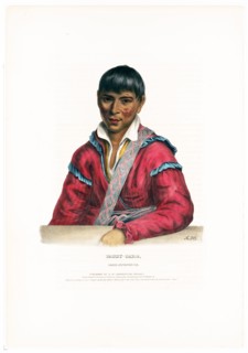 Paddy-carr portrait. Creek interpreter ca. 1838