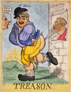Treason!!! ca. 1798, Richard Newton artist