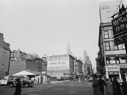 1948 New York City Street Scene (West 52nd Street)