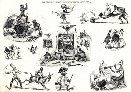 Demonology & witchcraft, no. 4 ca. 1840