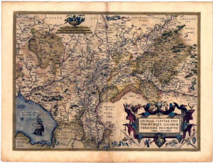 Abraham Ortelius - First World Atlas ca. 1570 - Geldria