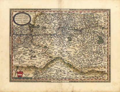 Abraham Ortelius - First World Atlas ca. 1570 - Avstria
