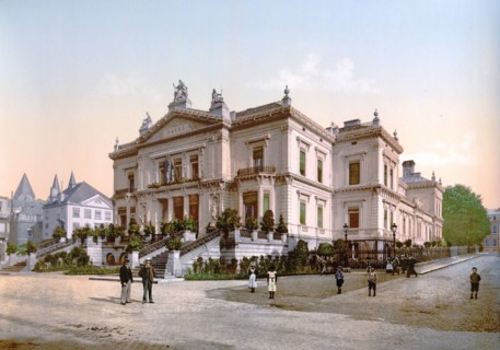The baths, Spa, Belgium ca. 1890-1900