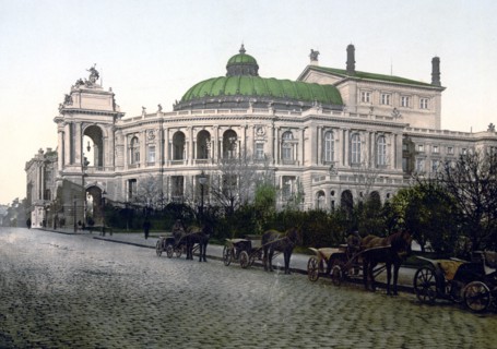 The Theatre, Odessa, Russia, (i.e., Ukraine) ca. 1890-1900