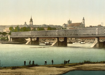 The Iron bridge, Warsaw, Russia (i.e. Warsaw, Poland) ca. 1890-1900