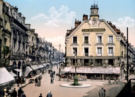 The place of the salt well, Dieppe, France ca. 1890-1900