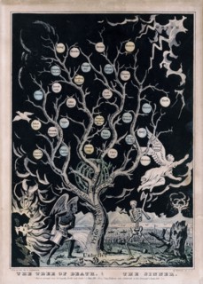 The tree of death--The sinner print ca. 1835-1855