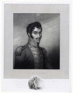 Simon Bolivar / engraved by M.N. Bate ca. 1819