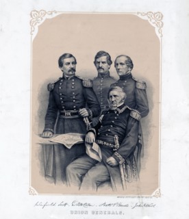 Union Generals portrait ca. 1861