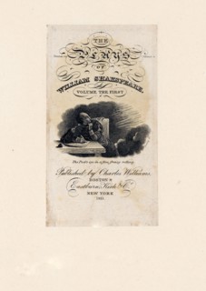 The plays of William Shakspeare (no date)