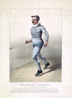 Charles Rowell: The celebrated pedestrian ca. 1879