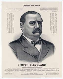 Grover Cleveland, 22nd president of the United States (created/published Feb 1887)