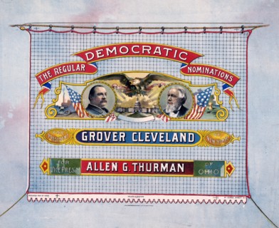 The regular Democratic nominations For President, Grover Cleveland of New York print ca. 1888