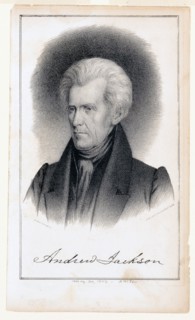 Andrew Jackson portrait ca. 1830-1851