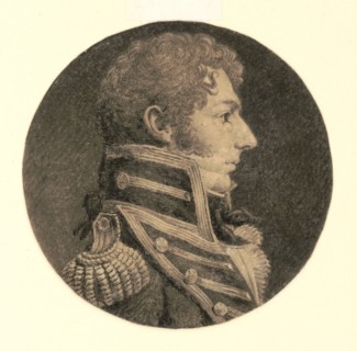 John H. Dent, head-and-shoulders portrait, facing right ca. 1809