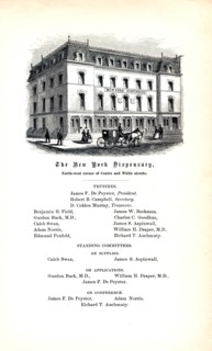 New York Dispensary ca. 1871?