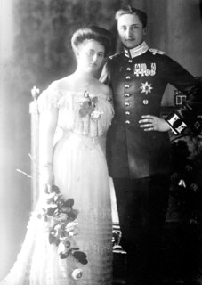 Prince August Wilhelm Heinrich Günther Viktor of Prussia & bride