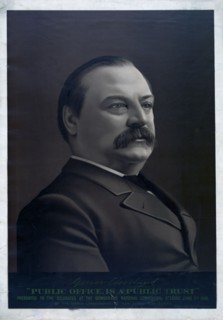 President Grover Cleveland ca. 1888
