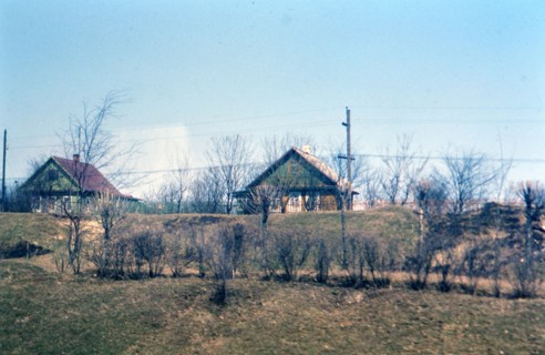 Homes in the Russian countryside in the late 1970s (1978)