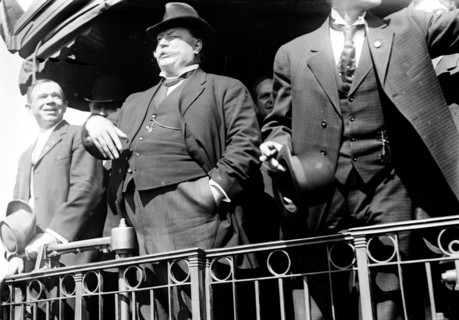 William Howard Taft in West, 1908