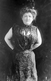 Baroness von Orendorff, standing three-quarters
