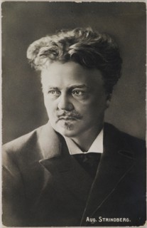 Portrait of August Strindberg. c 1900