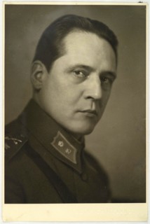 Portrait of lieutenant Jorma Gallen-Kallela