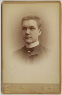 Portrait of the 19-year-old Axel Gallén