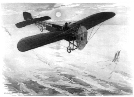 The channel flight. Blériot, July 25th 1909