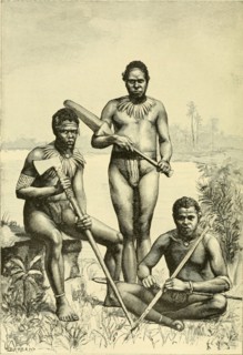 Geoup of New Hebrides Natives - ca. 1890