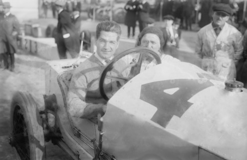 Raffaele 'Ralph' De Palma (December 18, 1882 – March 31, 1956), an Italian-American racecar driving champion who won the 1915 Indianapolis 500