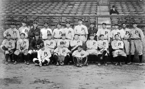 Philadelphia NL World Series team ca. October 4, 1915
