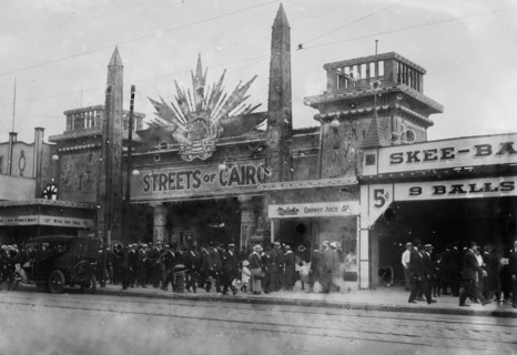 People enjoying a day of fun at Coney Island ca. May 1915