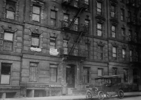 New York City home of one of the Italian anarchist bombers who plotted to blow up St. Patrick's Cathedral on March 2, 1915