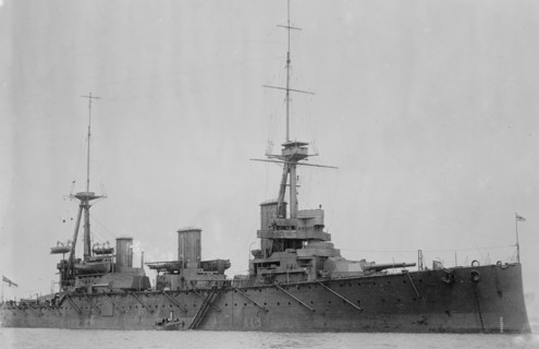 HMAS Australia - Indefatigable-class battlecruiser ca. 1910-1915
