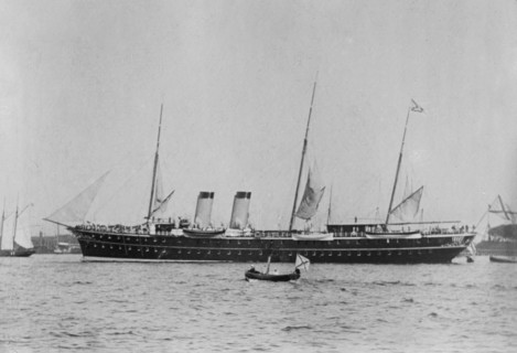 The Standart, an Imperial Russian yacht serving Emperor Nicholas II ca. 1910-1915