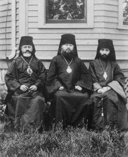 Bishop Raphael of Syrian Orthodox Church, Most Rev. ArchbÆp Platon Head of Russian Church in N. Am., Bishop Alexander of Alaska ca. 1910-1929