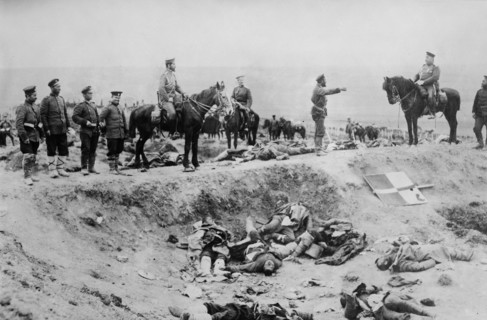 Soldiers at the Battle of Adrianople, 1912-13, First Balkan War