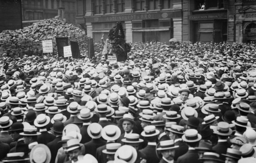 Alexander Berkman Addressing Anarchists, Union Sq., 7/11/14
