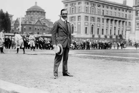 Billy Lush, the coach of the Columbia University baseball team during the time when a Chinese American baseball team from Hawaii played Columbia University's team on May 31, 1914