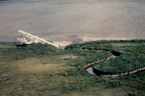 7/28/1972 - PB4 wreck from World War II
