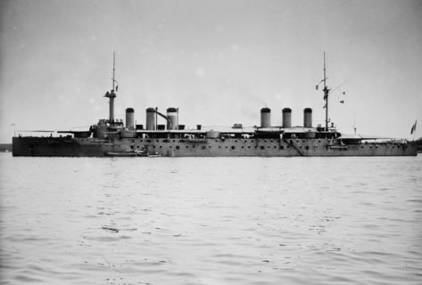 French armored cruiser Edgar Quinet ca. 1910-1915