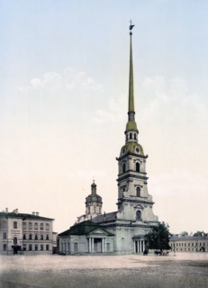 Cathedral of SS, Peter and Paul, St. Petersburg, Russia ca. 1890-1900